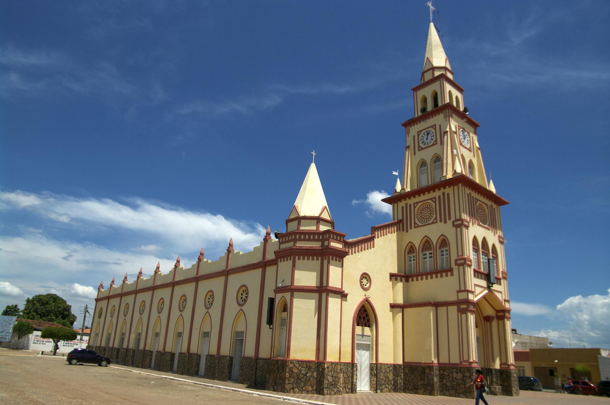 Igreja Matriz de Brejo Santo, na região do Cariri
